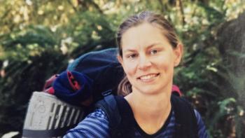 Megan Dreger backpacking