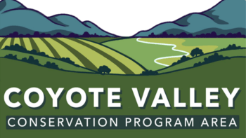 Coyote Valley Conservation Program Area Sign Graphic