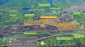 2026 Birds Eye View Map of Coyote Valley