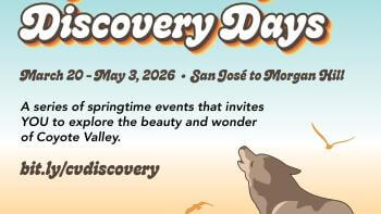 A flyer for Coyote Valley Discovery Days