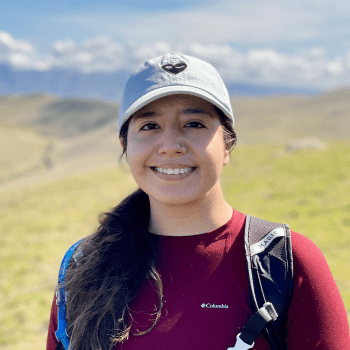 A photo of Monica outside