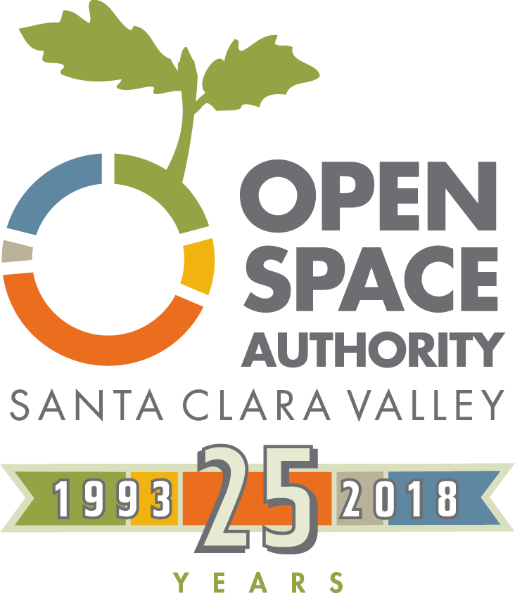 Open Space Authority 25th Anniversary Year Logo